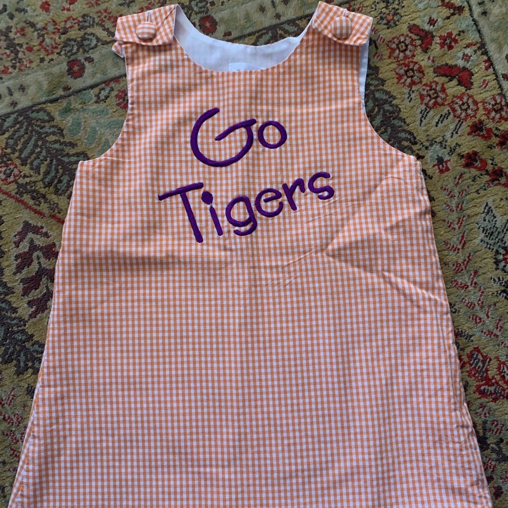 Girls 4T Clemson dress